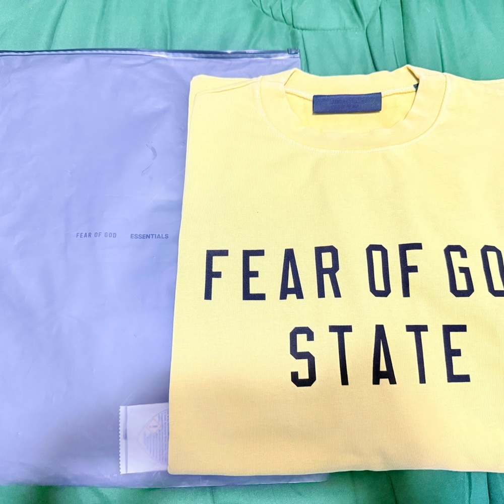 Essentials Fear of God Oversized T Shirt